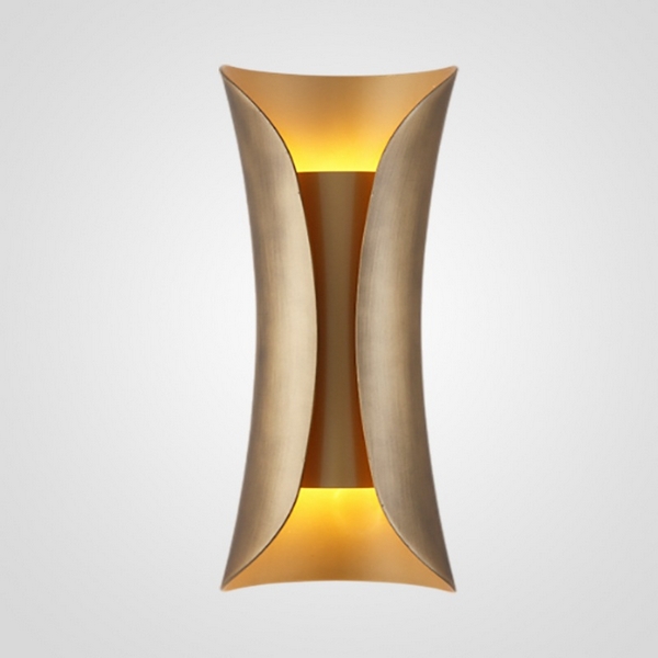 

Настенный светильник LED Infiniti Brass H34 By ImperiumLoft Infiniti01 306825-26, Латунь, Infiniti01