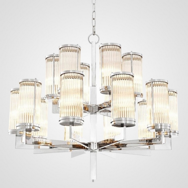

Подвесная люстра Сilindery Silver D75 By ImperiumLoft Сilindery01 306856-23, Прозрачный, Сilindery01