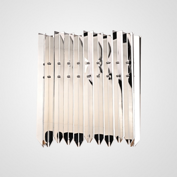

Настенный светильник Grace Lightning Facet Wall Lamp Silver By ImperiumLoft Grace01 310149-22, Серебро, Grace01