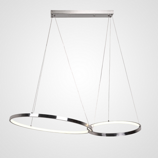 

Подвесной светильник LED Zenda D60+D40 By ImperiumLoft Zenda01 313679-26 кольцо, Серебро, Zenda01
