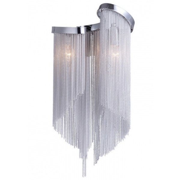 

Бра Atlantis Chain Wall Lamp Black White By ImperiumLoft 44,048 84880-22, Белый, 44.048