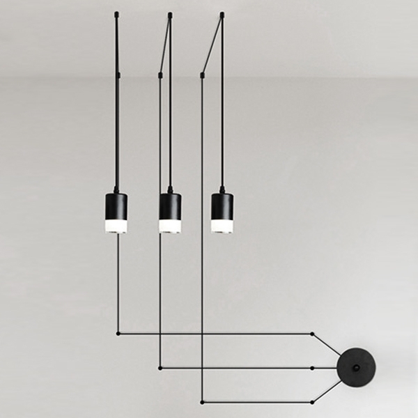 

Подвесной светильник Wireflow Freeform 0363 Led Suspension Lamp ImperiumLoft 40,164 (85257-22), Черный, 40.164