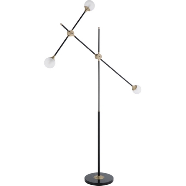

Торшер Baton Flor Lamp 3 ImperiumLoft 41,11 (85432-22), Черно-белый, 41.11