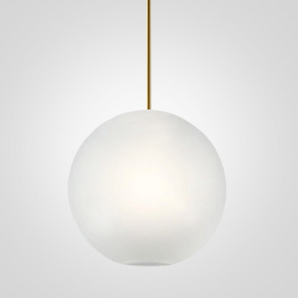 

Подвесной светодиодный светильник на штанге Giopato &Amp; Coombes Bolle Bls Lamp White Glass 1 ImperiumLoft 40,2214 (99037-22), Золото, 40.2214