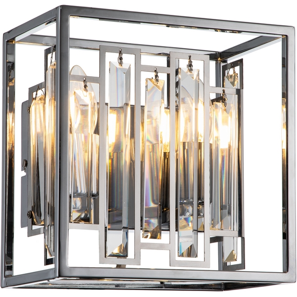 

Бра хрусталь (12001/2W Chrome) Indigo Valzer V000065, Хром, Valzer V000065