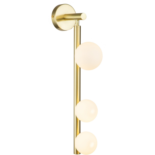 

Бра настенное (11025/3W Gold) Indigo Flusso V000229, Белый, Flusso V000229