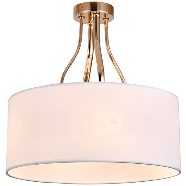 

Потолочная люстра на штанге Indigo Romanza V000335 (13039/4R Gold), Белый, Romanza V000335