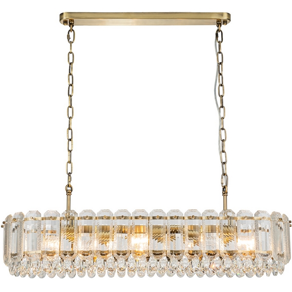 

Подвесная люстра (12039/10PL Brass) Indigo Brilliante V000427, Прозрачный, Brilliante V000427