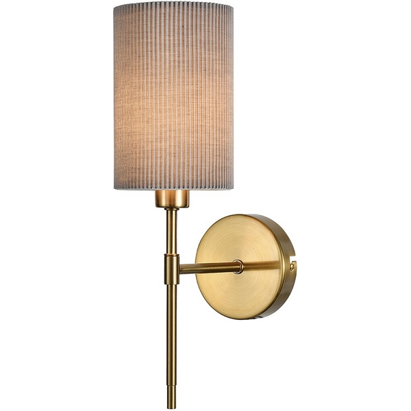 

Бра (13033/1W Brass) Indigo Plisse V000538, Коричневый, Plisse V000538