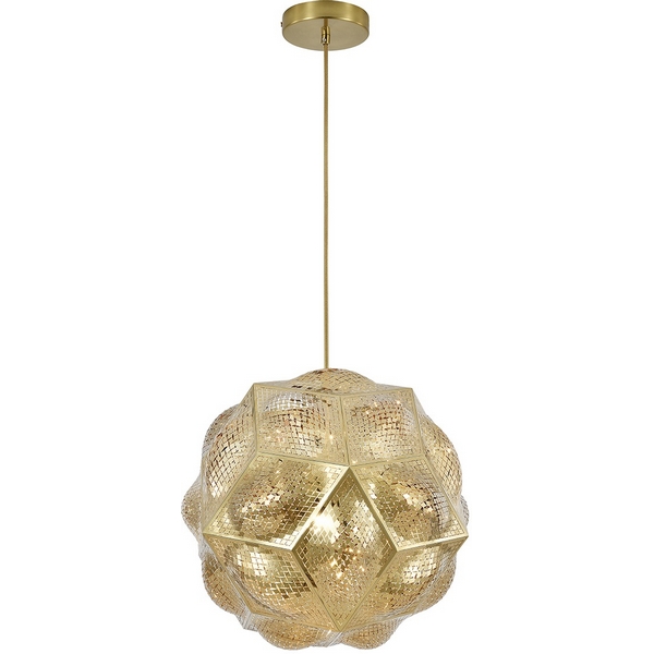 

Подвесной светильник (11060/B/1P Brass) Indigo Futuro V000553 в форме шара, Бронза, Futuro V000553