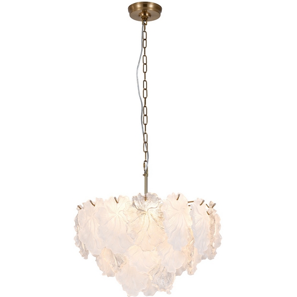 

Подвесная люстра Indigo Bellezza V000609 (12059/7P Brass), Белый, Bellezza V000609
