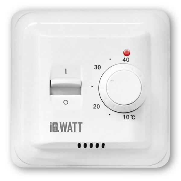 Механический терморегулятор IQWatt THERMOSTAT M (белый) (IQWatt)