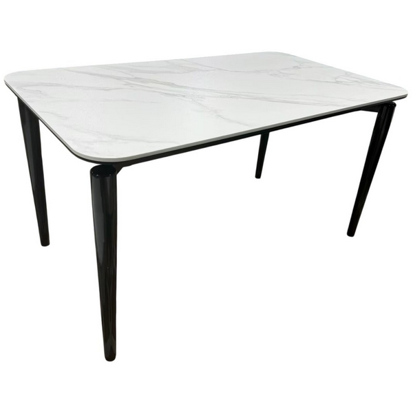 

Стол обеденный IST-CASA Блум ART2922-140W, 140х80х75 см, белая керамика/черный, ART2922-140W.1casa