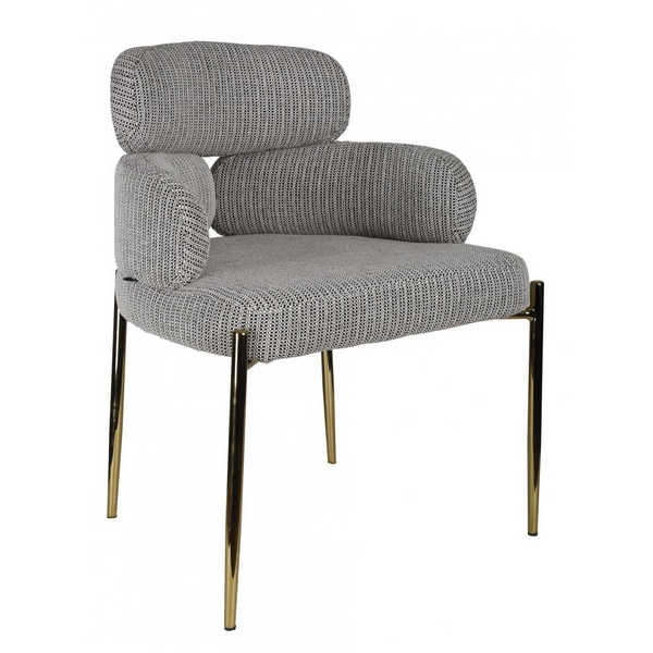 

Стул обеденный IST-CASA Романи BS1450-WB, черно-белый/золото, BS1450-WBcasa