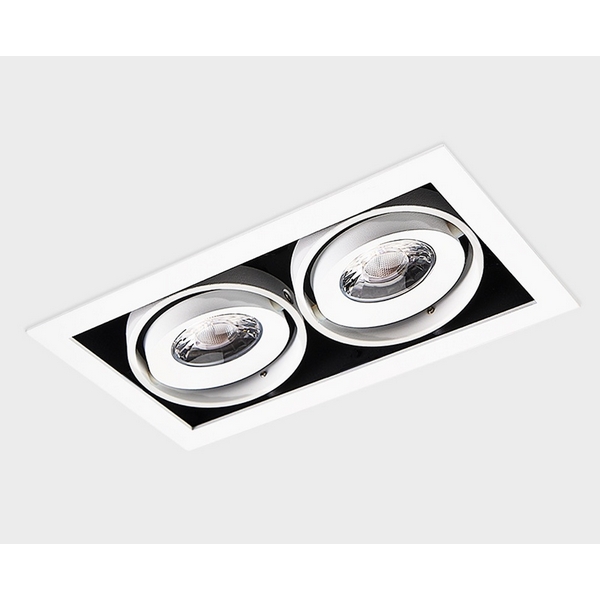 

Карданный поворотный встраиваемый светильник влагостойкий LED Italline DL 3033 white 4000K, Белый, DL 3033 white 4000K