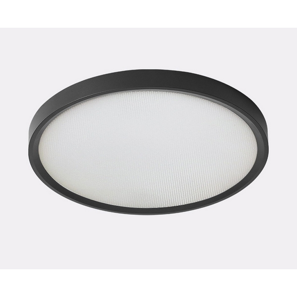 

Потолочный светодиодный светильник круглый IP40 Italline IT011-5024 black, Белый, IT011-5024 black