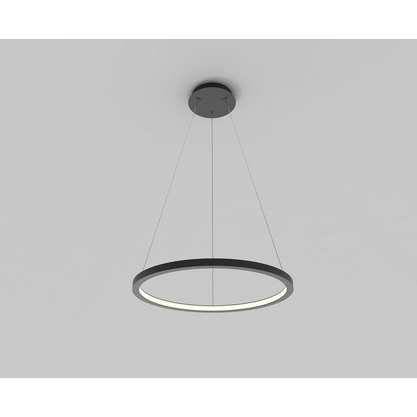 

Подвесной светильник светодиодный Italline IT013-6027 black 3000K кольцо, Черный, IT013-6027 black 3000K