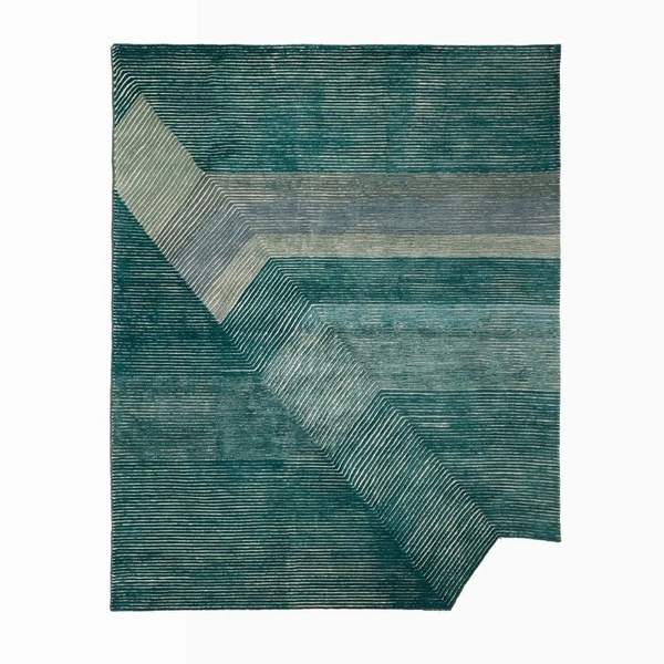 Изображение товара Ковер Jaipur Rugs RUG1169364 из шерсти и вискозы, синий, 300x240 см