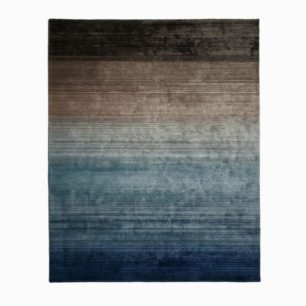 Изображение товара Ковер Charcoal Slate Jaipur Rugs RUG1168211 240х300 см серый и синий вискоза шерсть