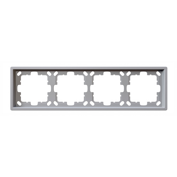 Изображение товара Рамка на 4 поста (белый матовый) Jasmart FD FD1004PWM