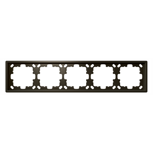 Изображение товара Рамка на 5 постов (бронза) Jasmart FD FD1005BR