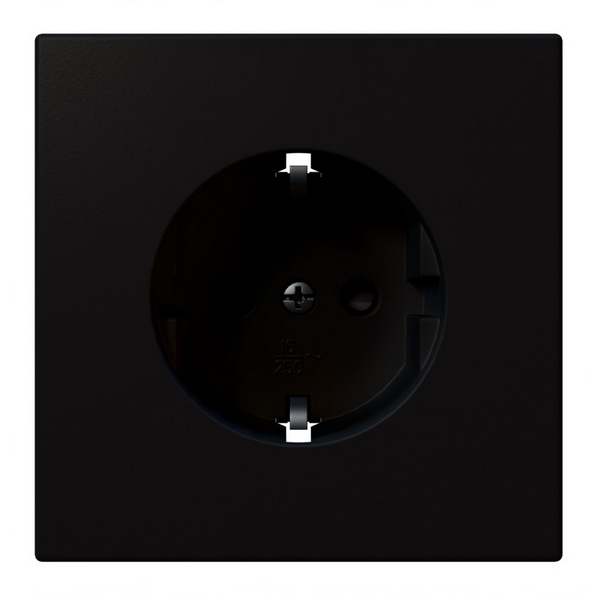 

Розетка со шторками (черный матовый) Jasmart FD FD5501PBM, FD FD5501PBM