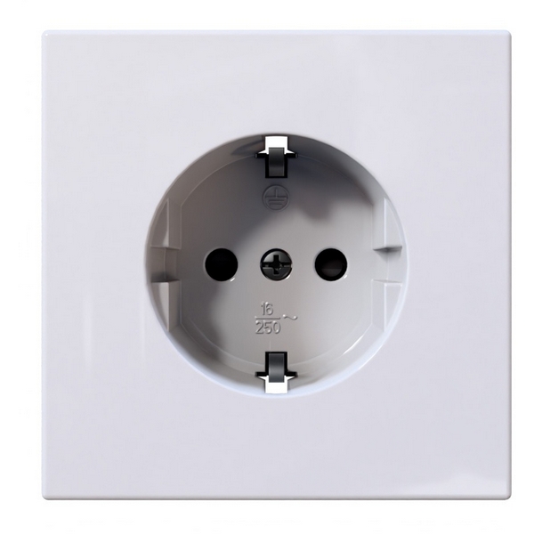 Изображение товара Розетка со шторками (белый глянцевый) Jasmart FD FD5501W Изображение товара Розетка со шторками (белый глянцевый) Jasmart FD FD5501W