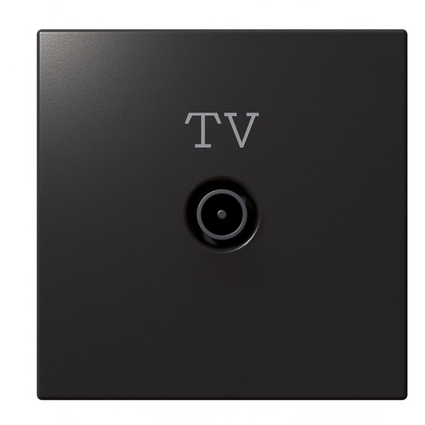 Изображение товара ТВ-розетка оконечная (никель) Jasmart FD FD6001NI