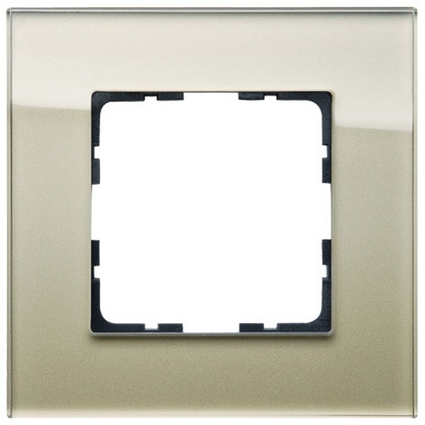 

Рамка на 1 пост (шампань) Jasmart G-Glass G1001GG, G-Glass G1001GG