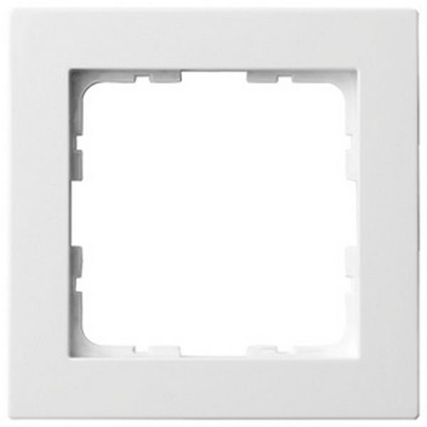 

Рамка на 1 пост (белый глянцевый) Jasmart G-Classic G1001W, G-Classic G1001W