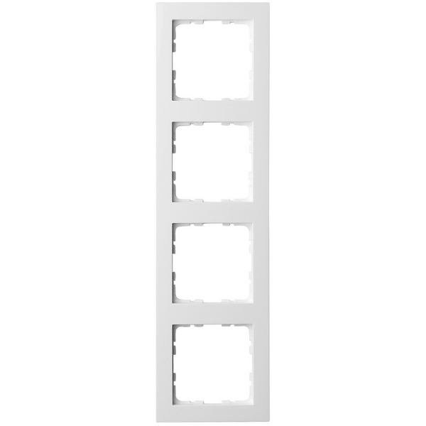 Изображение товара Рамка на 4 поста (белый глянцевый) Jasmart G-Classic G1004W