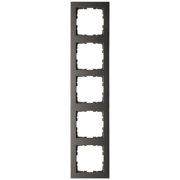 Изображение товара Рамка на 5 постов (мокко) Jasmart G-Classic G1005Z