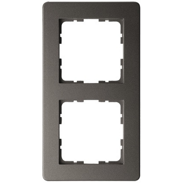 Изображение товара Рамка на 2 поста (мокко) Jasmart G-Flex G1102Z