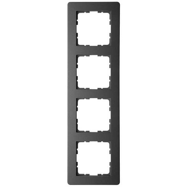 Изображение товара Рамка на 4 поста Jasmart G-Flex G1104PB Черный матовый