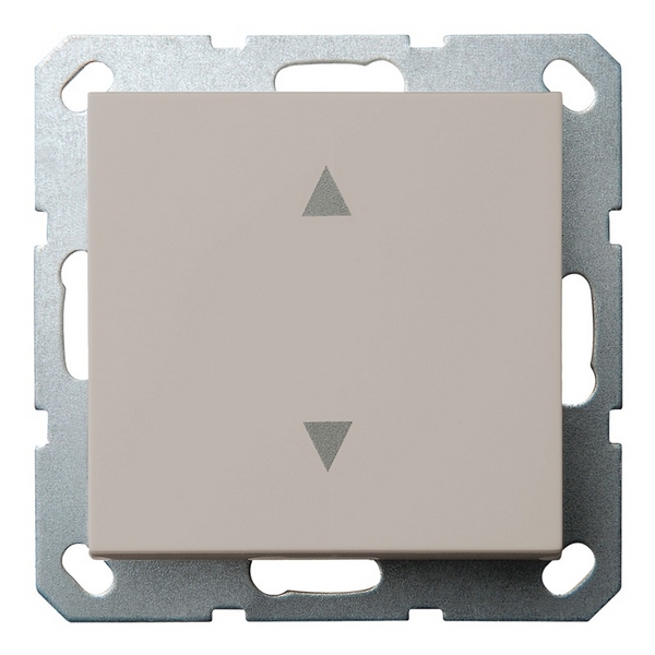 

Выключатель жалюзи одноклавишный (тауп soft touch) Jasmart G-Classic G3018T, Серо-коричневый, G-Classic G3018T