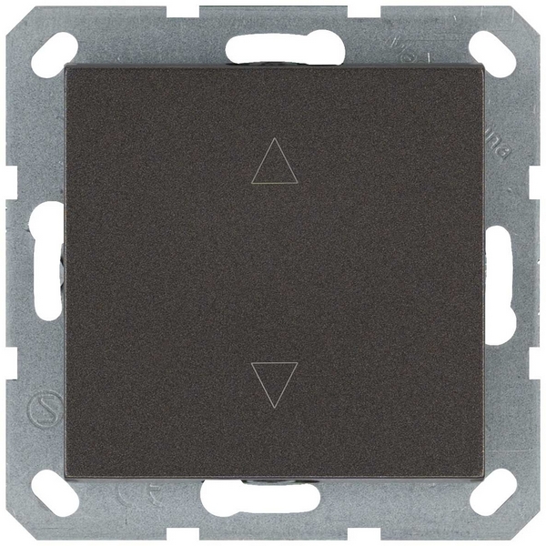 Изображение товара Выключатель жалюзи одноклавишный (мокко) Jasmart G-Classic G3018Z