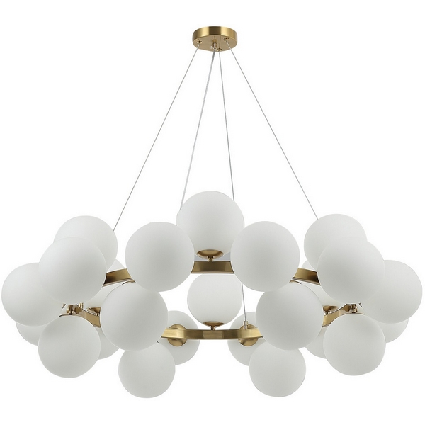 

Подвесная люстра Kink Light Сида 07508-24,20 бронза E14 24*10W шарики, Белый, Сида 07508-24,20