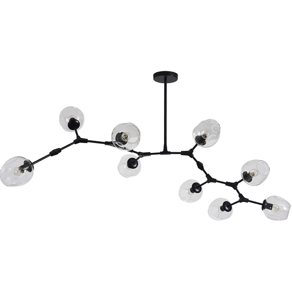 

Потолочная люстра Kink Light Нисса 07512-9,19(21), Черный, Нисса 07512-9,19(21)