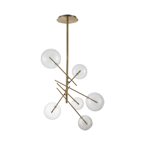 

Потолочная люстра светодиодная Джета 07517-6,20 (Kink Light), Бронза, Джета 07517-6,20