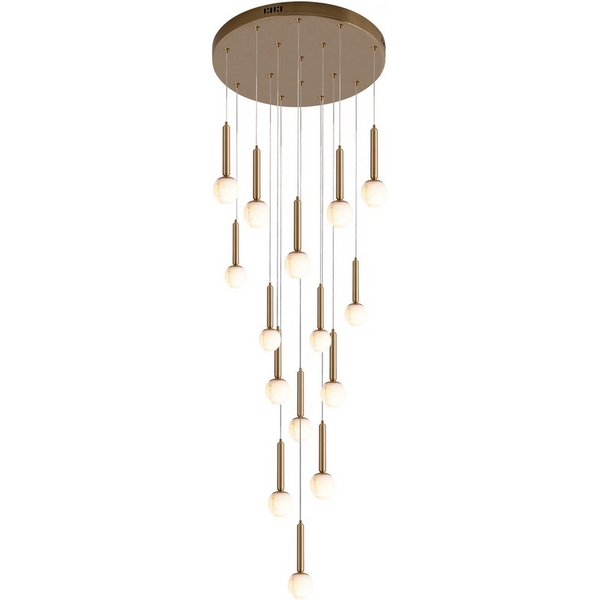 

Потолочная LED люстра каскадная Kink Light Монс 07530-15A,36, Бежевый, Монс 07530-15A,36