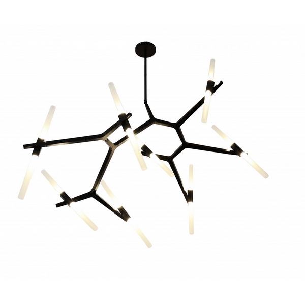 

Подвесная люстра светодиодная Kink Light Никс 07531-16,19, Черный, Никс 07531-16,19