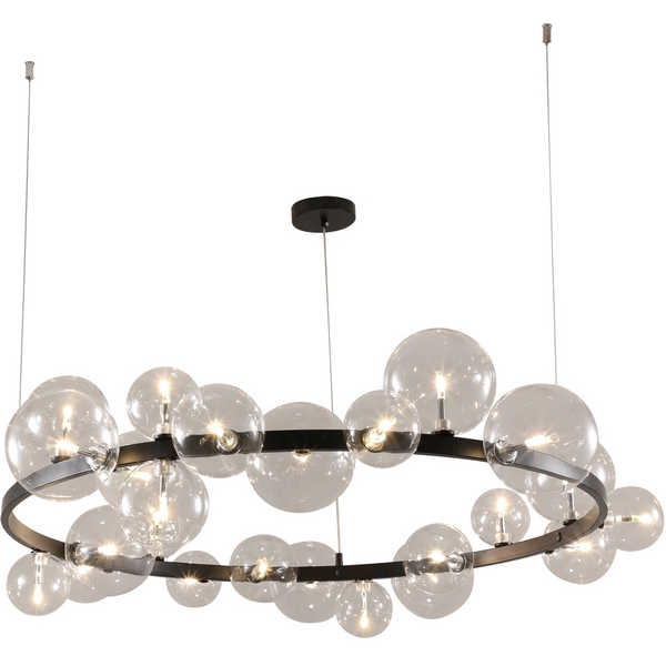 

Подвесная люстра Kink Light Иона 07608-24A,19, Прозрачный, Иона 07608-24A,19