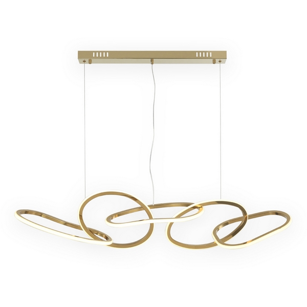 

Подвесной светильник светодиодный Kink Light Сена 07609-5AL,33, Золото, Сена 07609-5AL,33