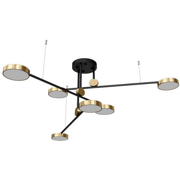 

Потолочная люстра светодиодная Kink Light Рапис 07647-6,20(4000k), Бронза, Рапис 07647-6,20(4000k)