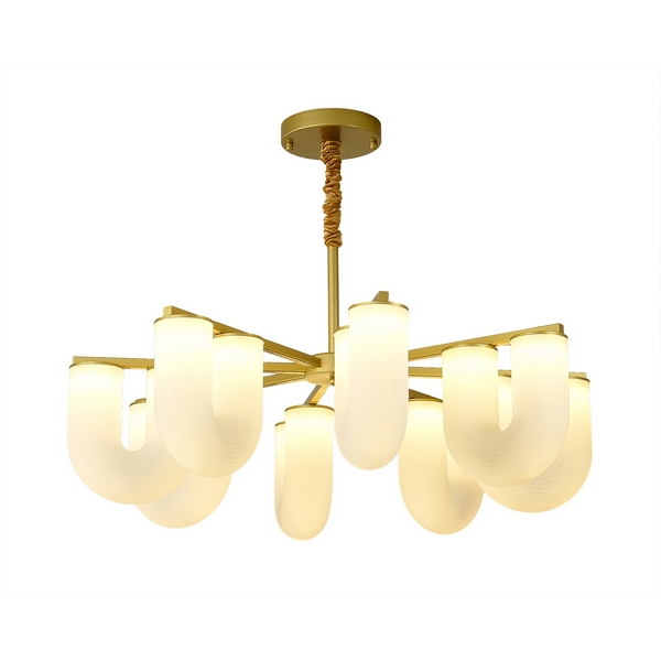 

Подвесная люстра Kink Light Нера 07679-8,33, Белый, Нера 07679-8,33