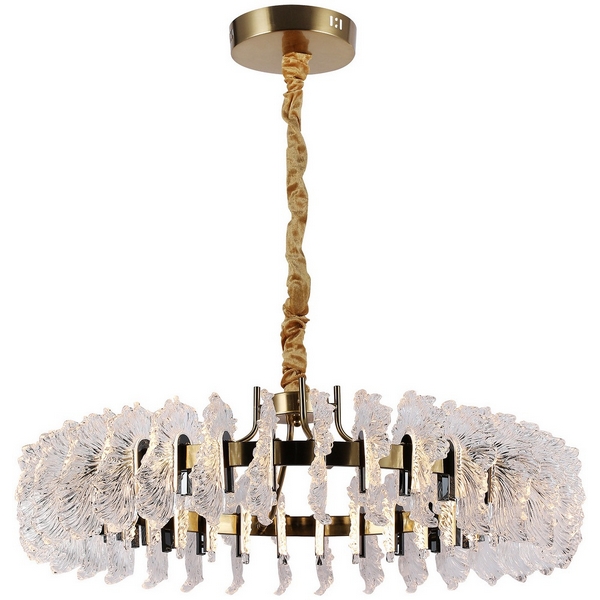

Подвесная люстра светодиодная Kink Light Мару 07695-80,36-29, Прозрачный, Мару 07695-80,36-29