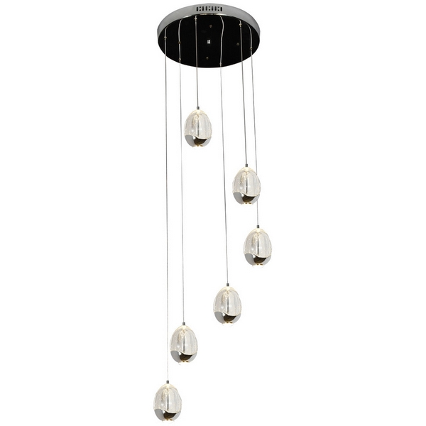 

Подвесной светильник Kink Light Берти 07866-6A,02, Прозрачный, Берти 07866-6A,02