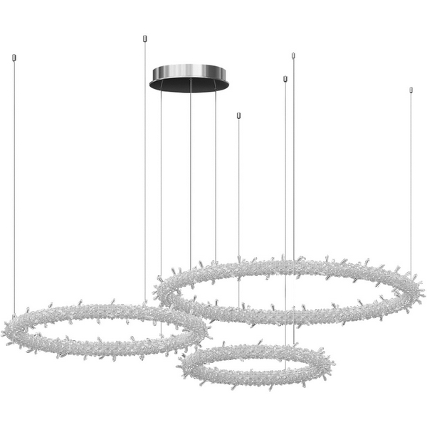 

Подвесной светильник Kink Light Лиам 07875-80+60+40P,02, Прозрачный, Лиам 07875-80+60+40P,02(3000K)