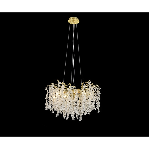 

Подвесная люстра Kink Light Шарми 07879-46D,33, Прозрачный, Шарми 07879-46D,33