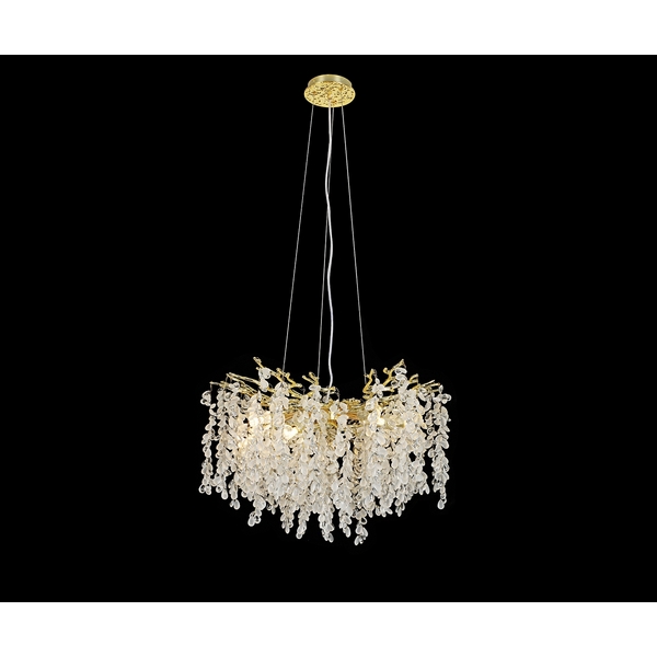 

Подвесная люстра Kink Light Шарми 07879-60D,33, Прозрачный, Шарми 07879-60D,33